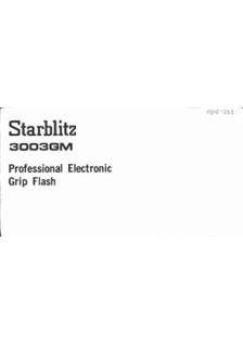 Starblitz 3003 GM manual. Camera Instructions.